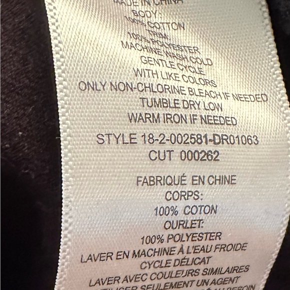 Current Elliot The Silt Striped Tee Dress 0 - Picture 7 of 7